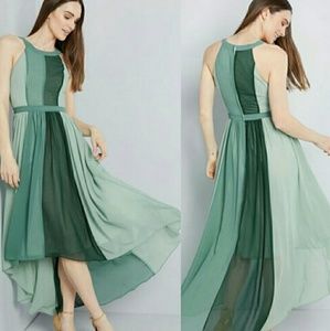Modcloth Beautiful Green Dress